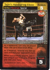 Tajiri's Handspring Elbow